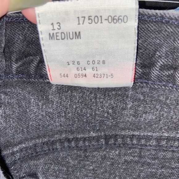 Vintage Levi’s 501 Black Straight Leg jeans - Picture 9 of 14